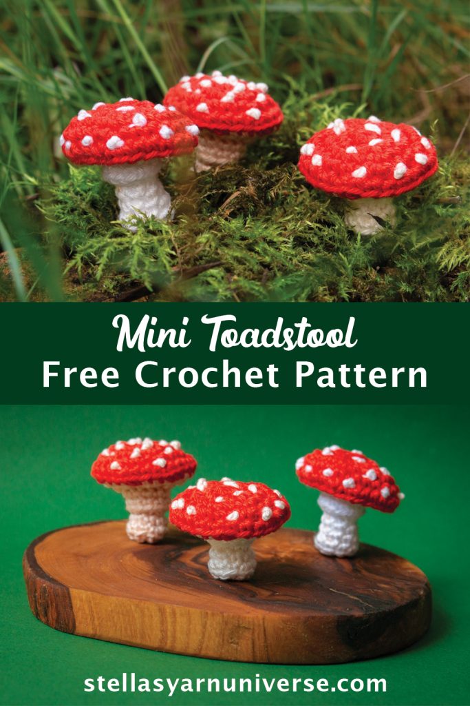 Mushroom crochet pattern